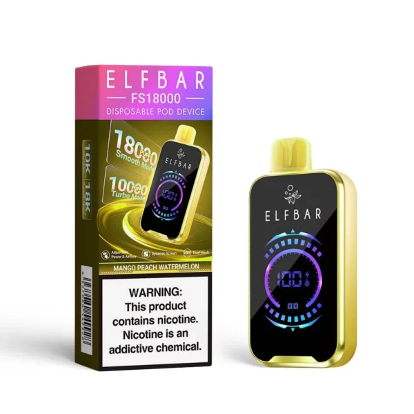 Elfbar FS18k (18 000 Puffs) Mango Peach Watermelon